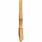 Ekena Millwork Redmond Rough Sawn Timber Gable Bracket, Western Red Cedar, 72"W x 24"H x 2"D x 6"F, 8/12 Pitch GBW072X24X0206RED00RWR - alternate 2